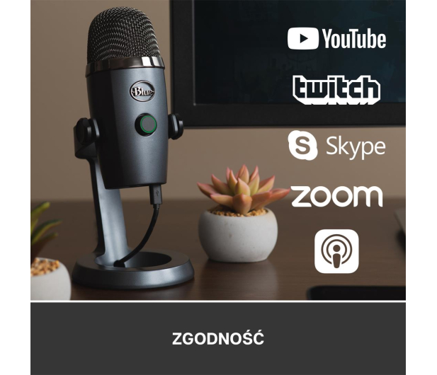 Blue Microphones Yeti Nano Shadow Grey 988-000205 - 652721 - zdjęcie 13